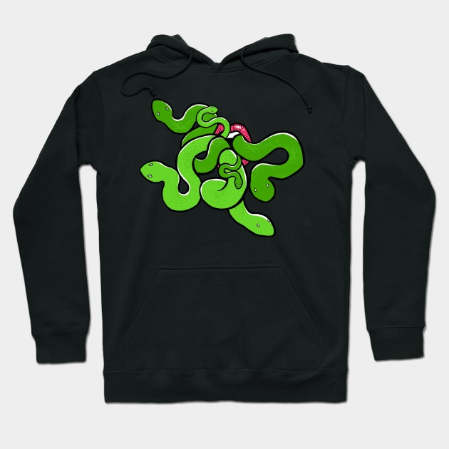 Medusa Mouth Hoodie by ElectricUnicorn